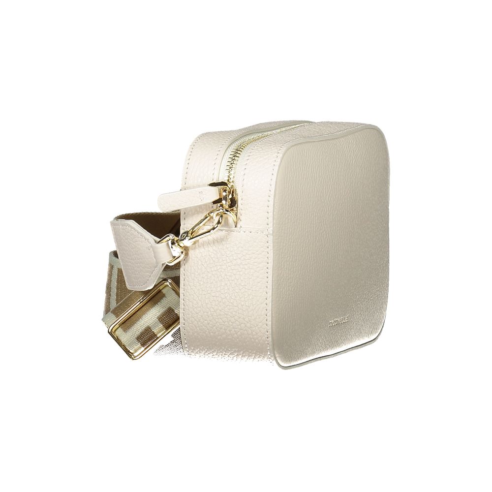 Coccinelle Weiße Lederhandtasche